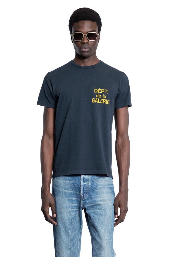25FW 갤러리 디파트먼트 반팔 티셔츠 FT1000WASHEDBLACK WASHED BLACK DOM - GALLERY DEPT