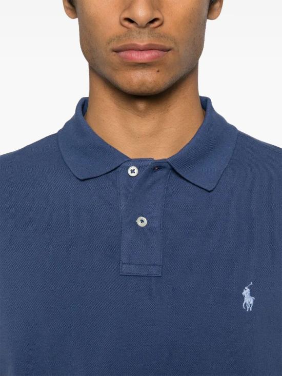 25SS 폴로 랄프로렌 폴로 티셔츠 710536856441 LIGHT NAVY DOM - POLO RALPH LAUREN