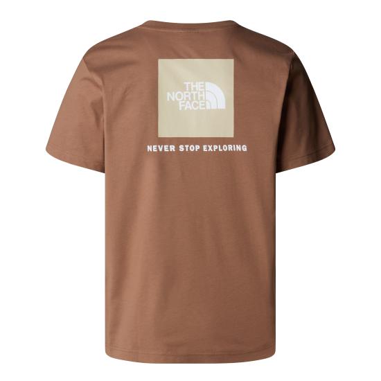 25SS 노스페이스 반팔 티셔츠 NF0A87NPAR41 LATTE GRAVEL - NORTH FACE