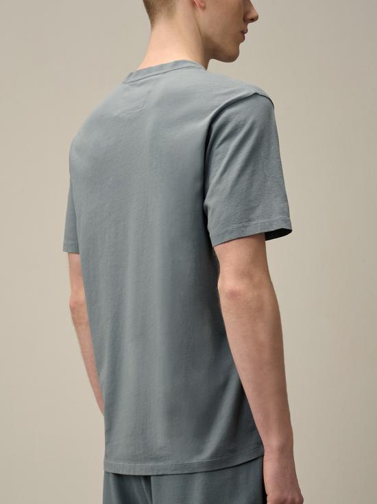 25SS 씨피 컴퍼니 반팔 티셔츠 18CMTS029A 005100W 872 STORMY WEATHER DOM - C.P. COMPANY