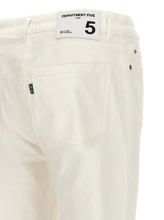  디파트먼트5 데님 팬츠 UP5171DS0005001 White - DEPARTMENT 5