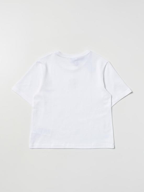 25FW [키즈] 돌체앤가바나 티셔츠 L5JTAZG7B6N W0800 White - DOLCE & GABBANA