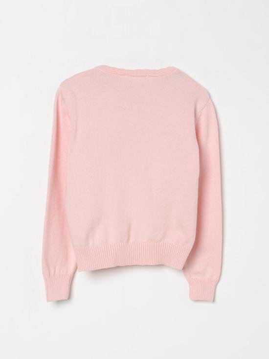 25SS [키즈] 엘리자베타프랜치 풀오버 EGMA039FL061 C036 Pink - ELISABETTA FRANCHI