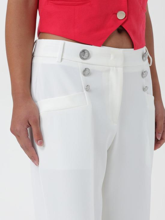  리우조 스트레이트 팬츠 MA4164TS896 10701 White - LIU JO