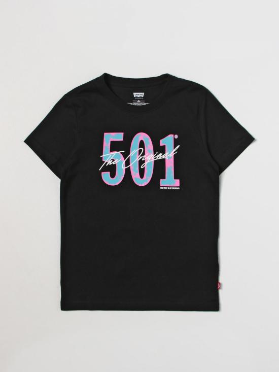 25FW [키즈] 리바이스 티셔츠 9EH882 023 Black