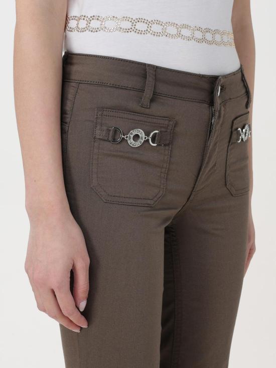  리우조 스트레이트 팬츠 MA4291T7144 X0542 Olive - LIU JO