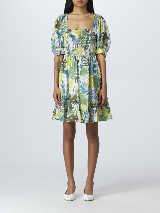  리우조 롱 원피스 WA3087T3449 Q9185 Multicolor