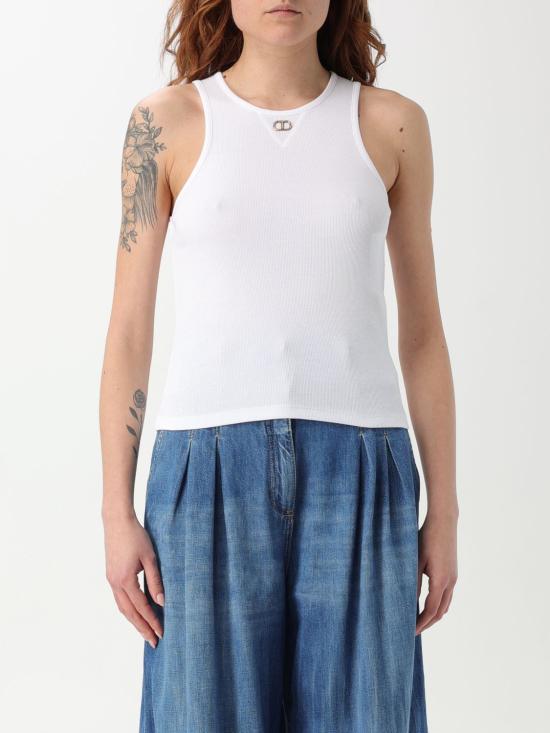 25FW 트윈셋 민소매 티셔츠 251TP2550 00001 White