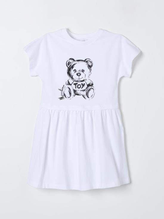  [키즈] 모스키노 원피스 HDV0EBLBA33 10101 White