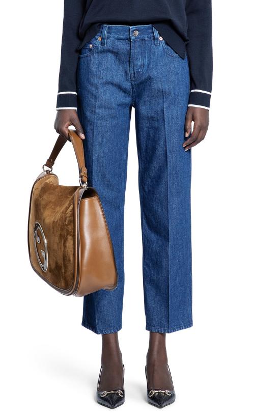  구찌 팬츠 812233XDC834100 Blue - GUCCI