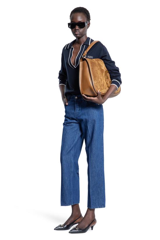  구찌 팬츠 812233XDC834100 Blue - GUCCI