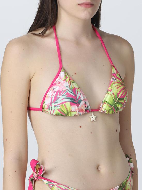  리우조 원피스 수영복 VA3023J6448 Q9042 Fuchsia - LIU JO