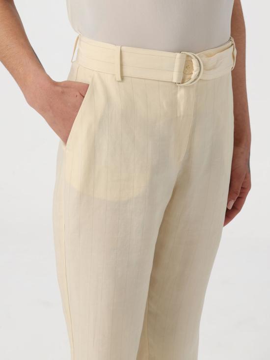  리우조 스트레이트 팬츠 MA4320T4818 N9298 Ivory - LIU JO