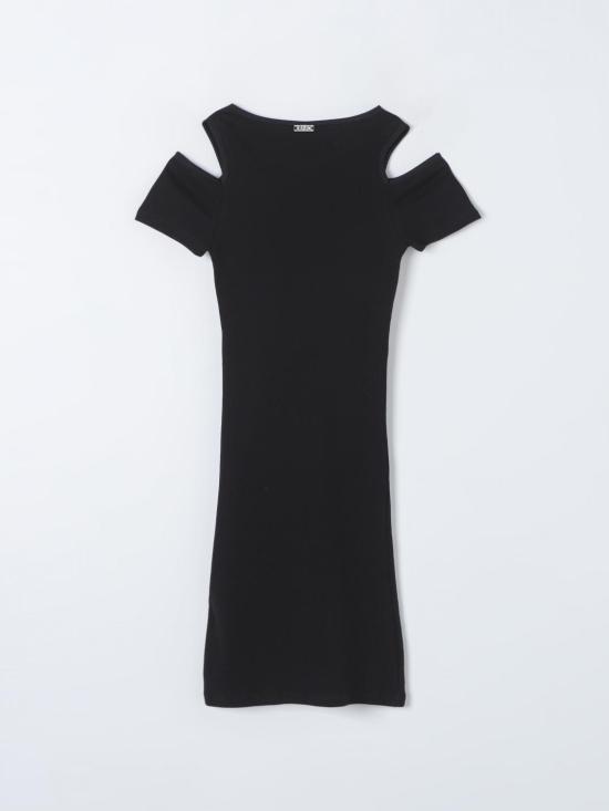 24SS [키즈] 리우조 원피스 GA4077J4705 22222 Black - LIU JO