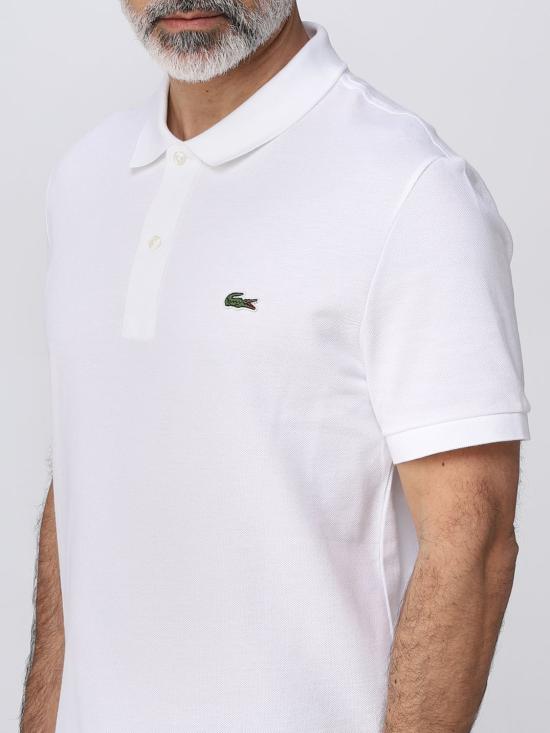 25FW 라코스테 폴로 티셔츠 PH4012 001 White - LACOSTE