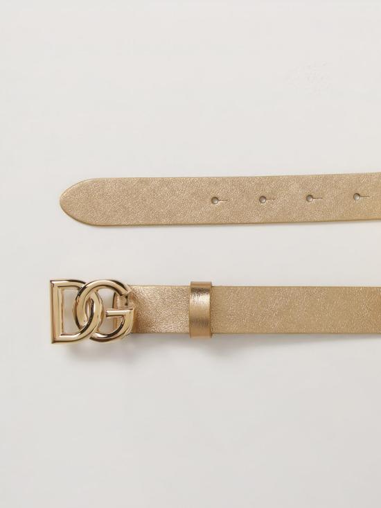  [키즈] 돌체앤가바나 벨트 EE0061AY812 87601 Gold - DOLCE & GABBANA