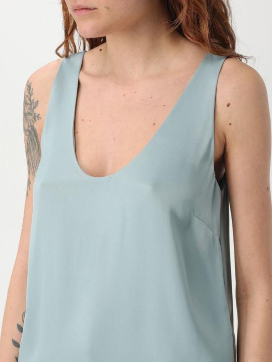 25FW 트윈셋 민소매 티셔츠 251TP2651 00485 Sky Blue - TWINSET