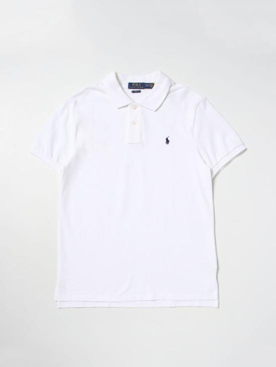 25FW [키즈] 폴로 랄프로렌 폴로 셔츠 323547926 002 White