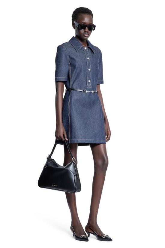  구찌 숏 원피스 819818XDC9E4100 Blue - GUCCI