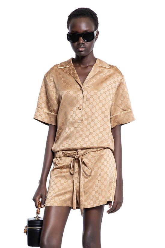  구찌 셔츠 814927ZAQKJ2031 Brown - GUCCI