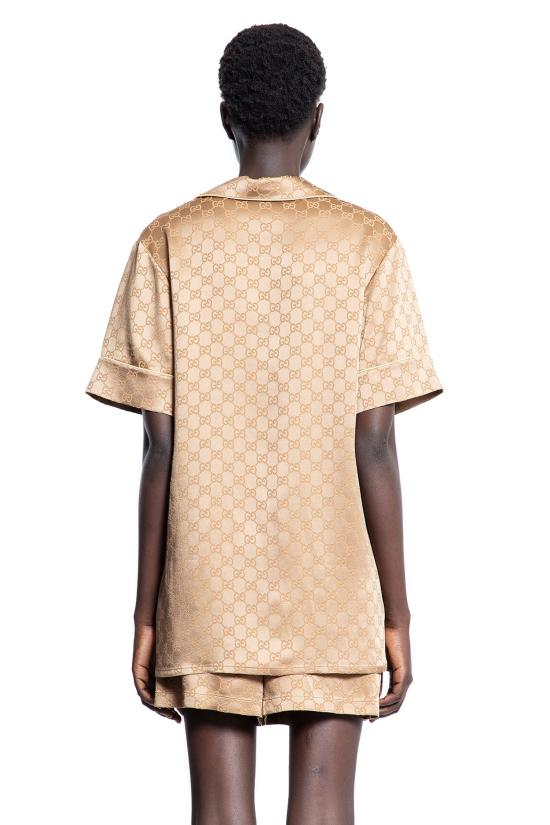  구찌 셔츠 814927ZAQKJ2031 Brown - GUCCI