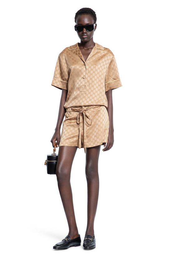  구찌 셔츠 814927ZAQKJ2031 Brown - GUCCI