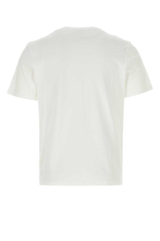 25SS 메종키츠네 칠랙스 폭스 패치 레귤러 티셔츠 LM00110KJ0008P100 WHITE DOM - MAISON KITSUNE