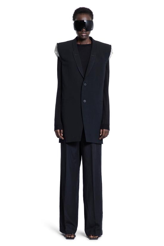  릭 오웬스 베스트 RP01E7768WLP09 Black - RICK OWENS