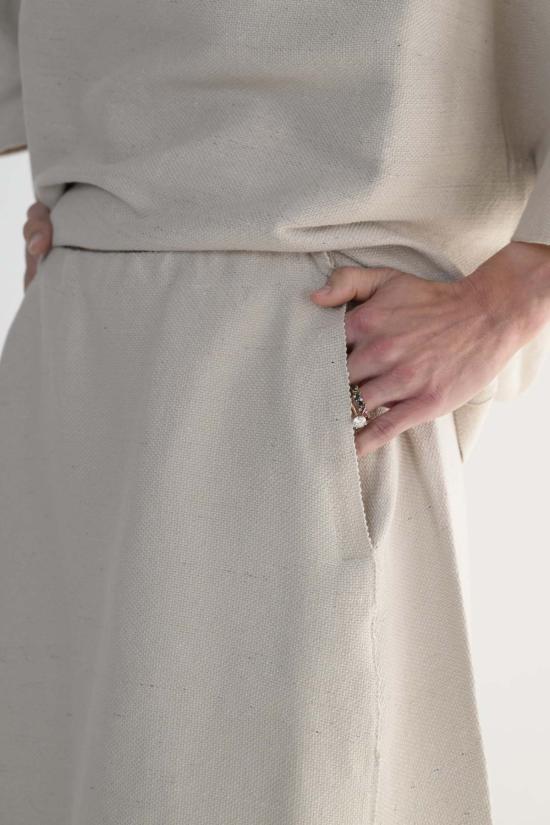  보부틱 미디 스커트 스무스 시트  펄 - BOBOUTIC