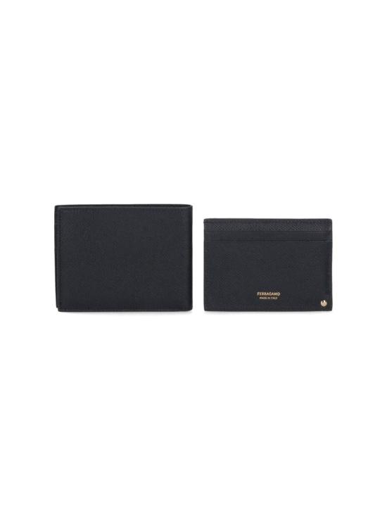 25SS 살바토레 페라가모 남성지갑 780706001 Black - SALVATORE FERRAGAMO