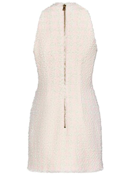 25SS 발망 숏 원피스 EF1R3295XK69OHP PINK - BALMAIN