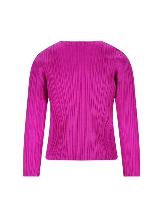 25SS 플리츠플리즈 긴팔 티셔츠 PP56JK48122 PINK - PLEATS PLEASE