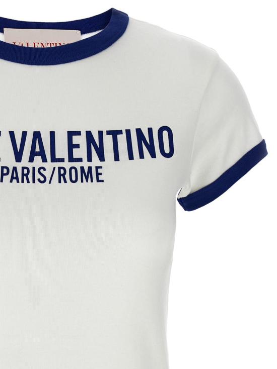 25SS 발렌티노 가라바니 반팔 티셔츠 B3MG24D970QSG BLUE - VALENTINO GARAVANI