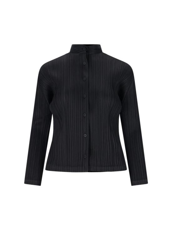 25SS 플리츠플리즈 셔츠 PP56JJ11315 Black