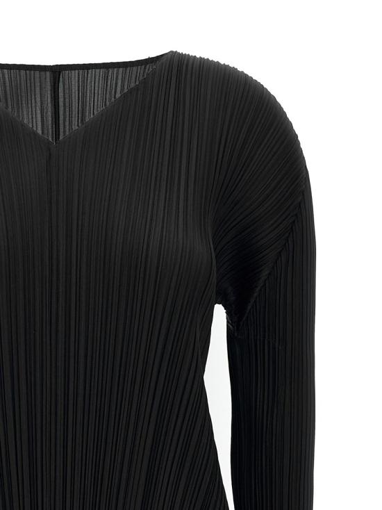  플리츠플리즈 숏 원피스 PP56JT12215 Black - PLEATS PLEASE