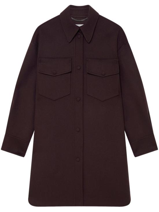 24FW 스텔라 맥카트니 가디건 660098SPB05 2105 CHOCOLATE Brown