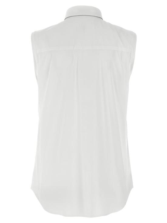  브루넬로 쿠치넬리 블라우스 M0091MA616C159 WHITE - BRUNELLO CUCINELLI