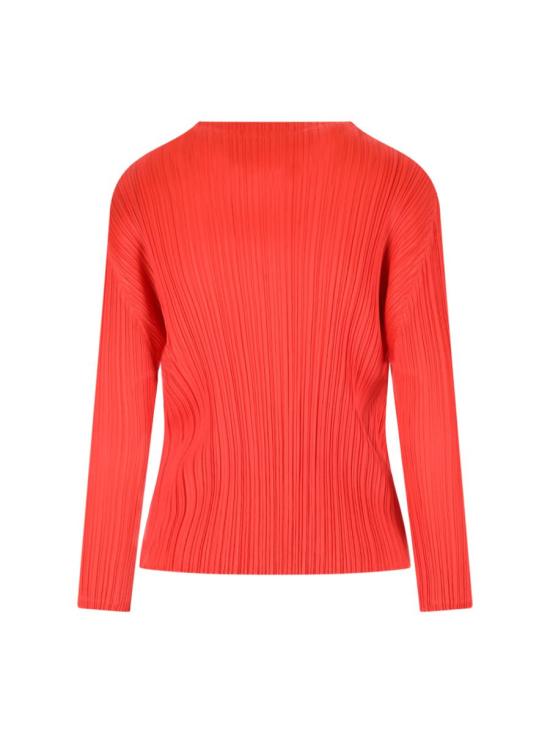 25SS 플리츠플리즈 긴팔 티셔츠 PP56JK12124 ORANGE - PLEATS PLEASE