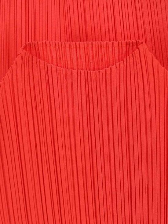 25SS 플리츠플리즈 긴팔 티셔츠 PP56JK12124 ORANGE - PLEATS PLEASE