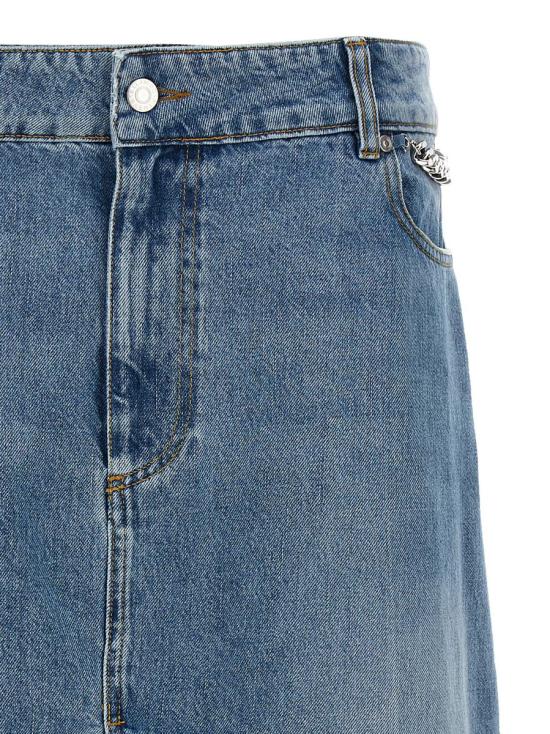  스텔라 맥카트니 스커트 6D02403SPH564599 BLUE - STELLA MCCARTNEY