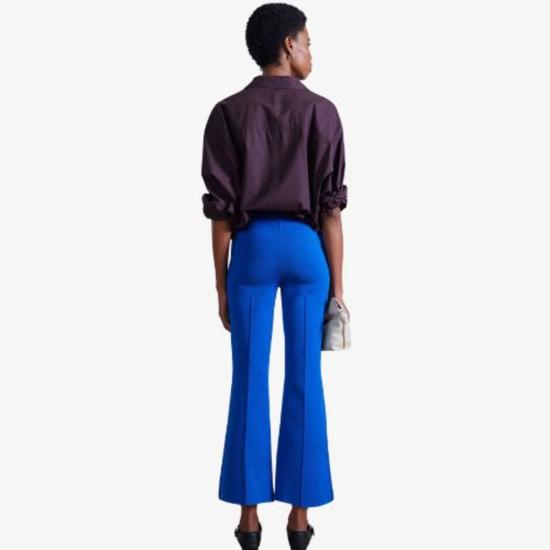  어피스 어파트 데님 팬츠 Apiece Apart Rene 풀온  블랙/딥 에스프레소/데저트 팜 - APIECE APART