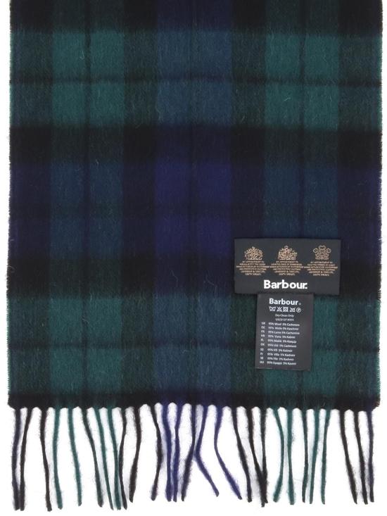 26FW 바버 뉴 체크 타탄 스카프 USC0137NY91 BLUE - BARBOUR