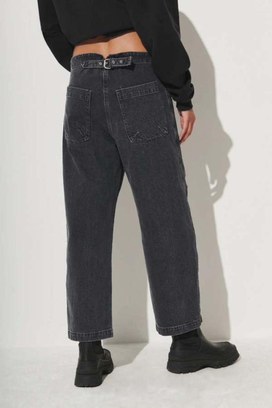  레이첼 코미 데님 팬츠 엘킨 팬츠 블랙 워시드 샐리나스 - RACHEL COMEY