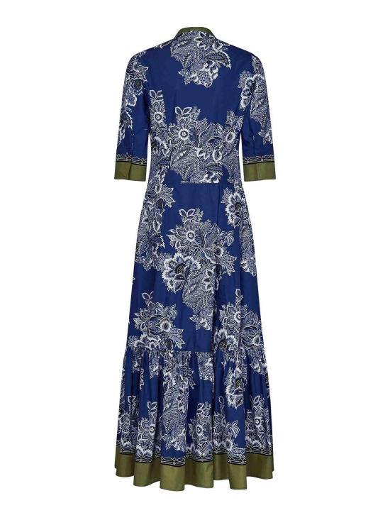 24FW 에트로 롱 원피스 WRHA001599SP528X0883 Blue - ETRO