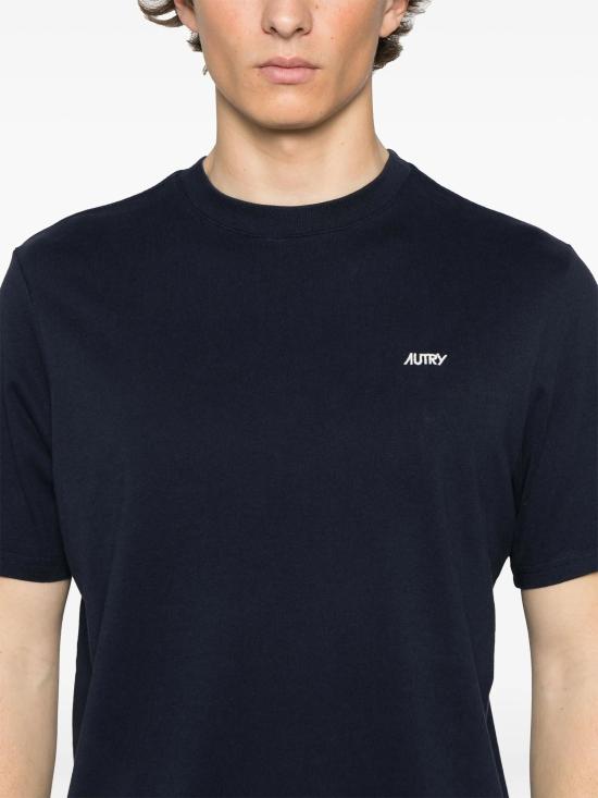 25SS 오트리 반팔 티셔츠 TSPMA7 CB COTTON BLUE - AUTRY
