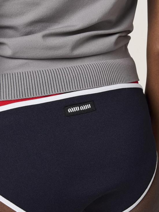 25SS 미우미우 비키니 수영복 MMP271SOOO14SJ F022X BLU BIANCO - MIU MIU