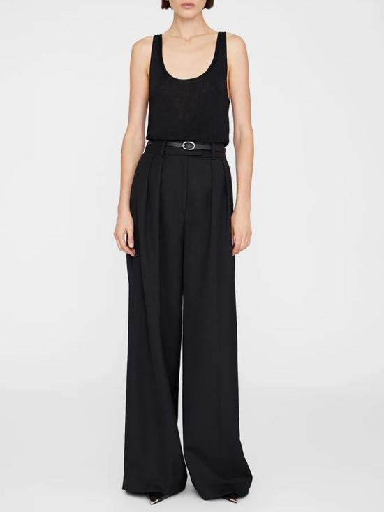 25SS 애니빙 슬림 벨트 A1210943 BLK1 BLACK - ANINE BING