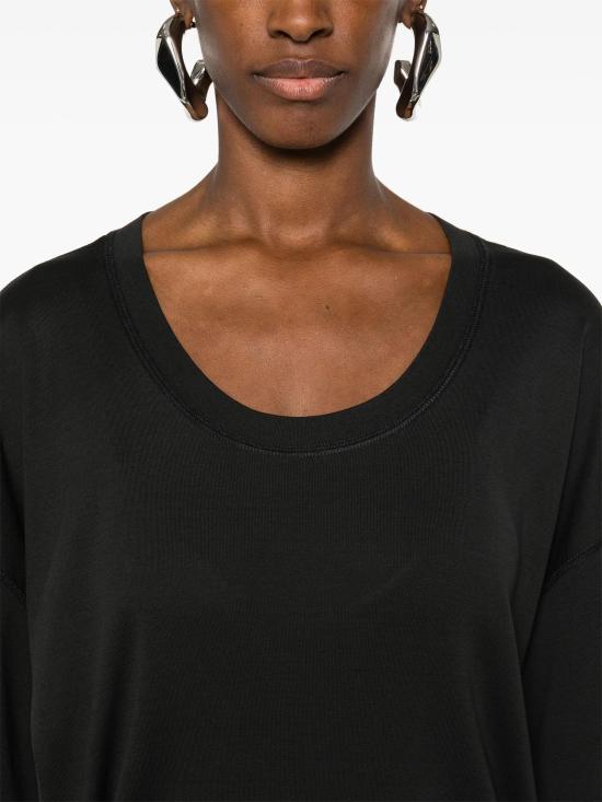 25SS 르메르 반팔 티셔츠 TO1146LJ1016 BK998 SQUID INK - LEMAIRE