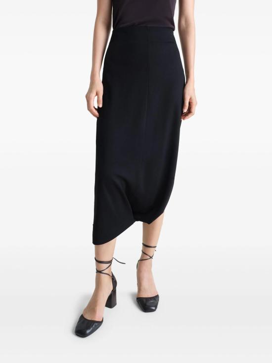 25SS 르메르 롱 스커트 SK1047LJ1034 BK999 BLACK - LEMAIRE