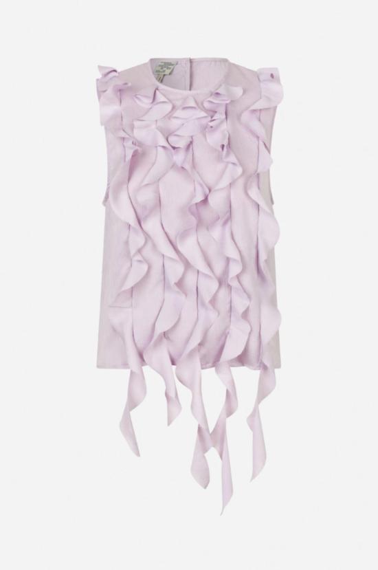  바움 운드 페르드가르텐 블라우스 Baum Und Pferdgarten Mavi  Orchid Hush - BAUM UND PFERDGARTEN